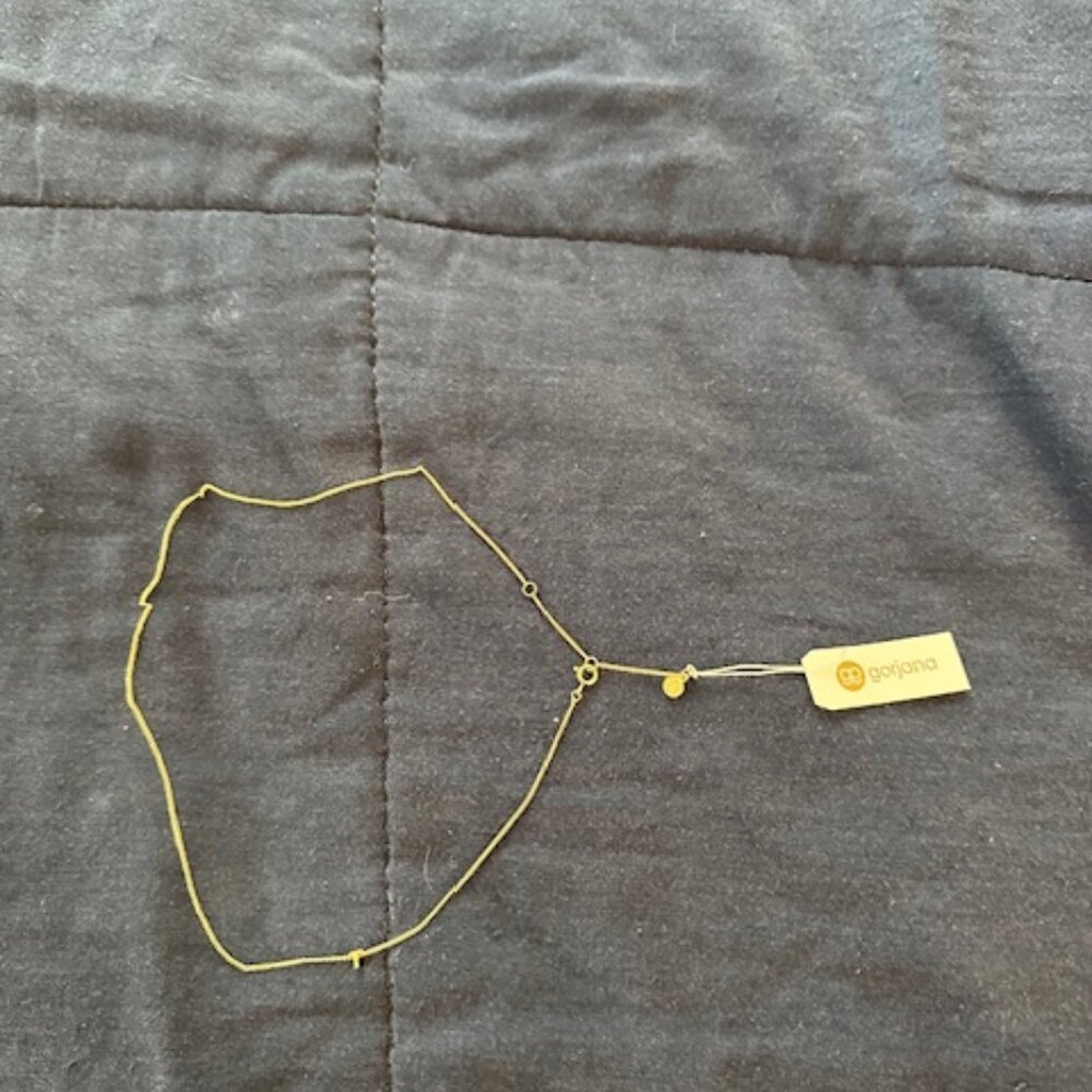 Gorjana Wilder Mini Alphabet Necklace